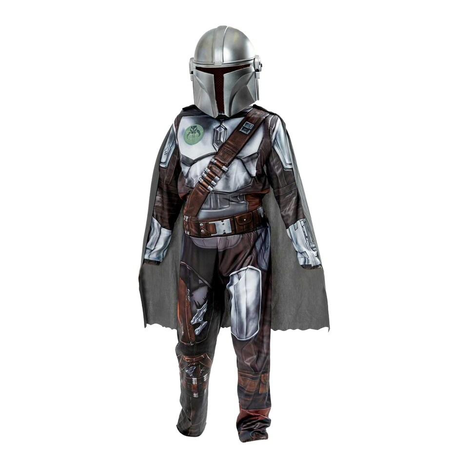 image 1 of Star Wars: The Mandalorian Childrens/Kids Costume - Black - 10-12 Years 10