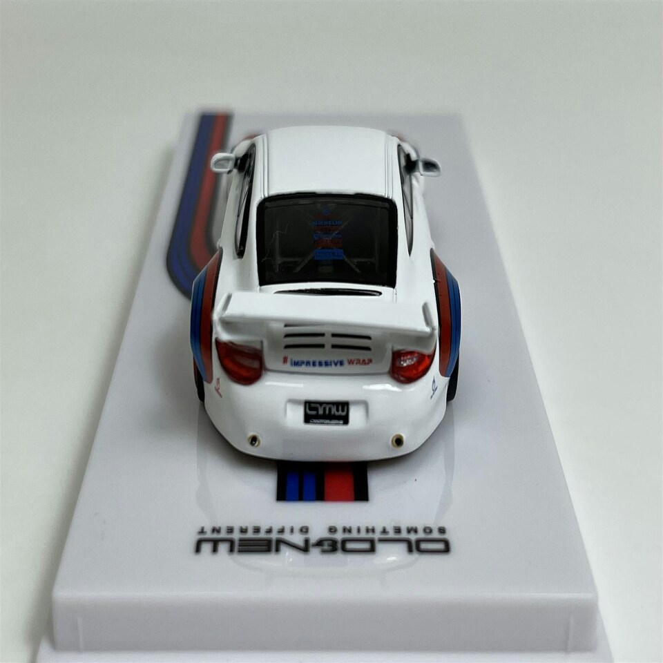image 1 of Porsche Old & New 997 White #118 1:64 Tarmac Works T64TL053WRB