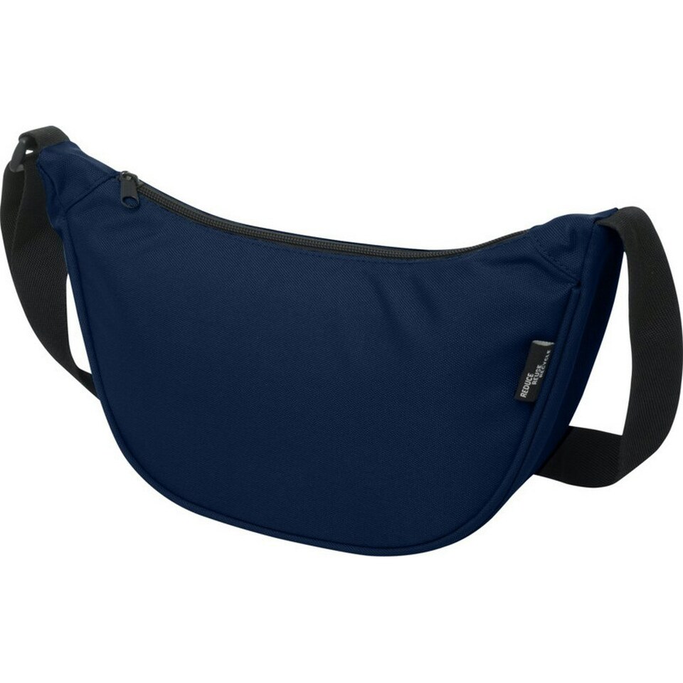 image 1 of Byron Recycled Polyester 1.5L Waist Bag - Navy - One Size Blue