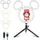 image 6 of Disney Mickey Mouse Selfie Ring Light with Table Tripod