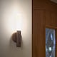 image 3 of Auraglow Rechargeable Motion Sensor Wall Light | Clear | Walnut