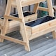 image 8 of Outsunny Raised Garden Bed Wood Planter Box with Stand for Vegetables Flowers