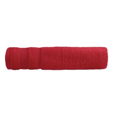 Luxury Zero Twist Egyptian Cotton Bath Sheet 100 x 150cm - Extra Large Bath Towel Red | Cranberry | Bath sheet