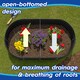 image 4 of Harbour Housewares Square Galvanised Steel Raised Garden Beds - 120cm x 120cm - Silver - Pack of 2 | Silver | Silver
