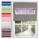 image 1 of Blackout Roller Blind 200cm Wide x 210cm Long | Grey | Dark Grey