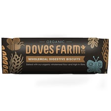 Organic Wholemeal Digestive Biscuits 400g (Doves Farm)