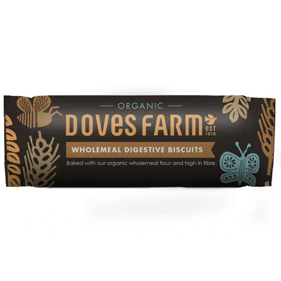 Organic Wholemeal Digestive Biscuits 400g (Doves Farm)