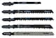 image 2 of Dekton 5 Pcs T-Shank Jigsaw Blades Set For Wood For Bosch, Dewalt, Makita, Milwa
