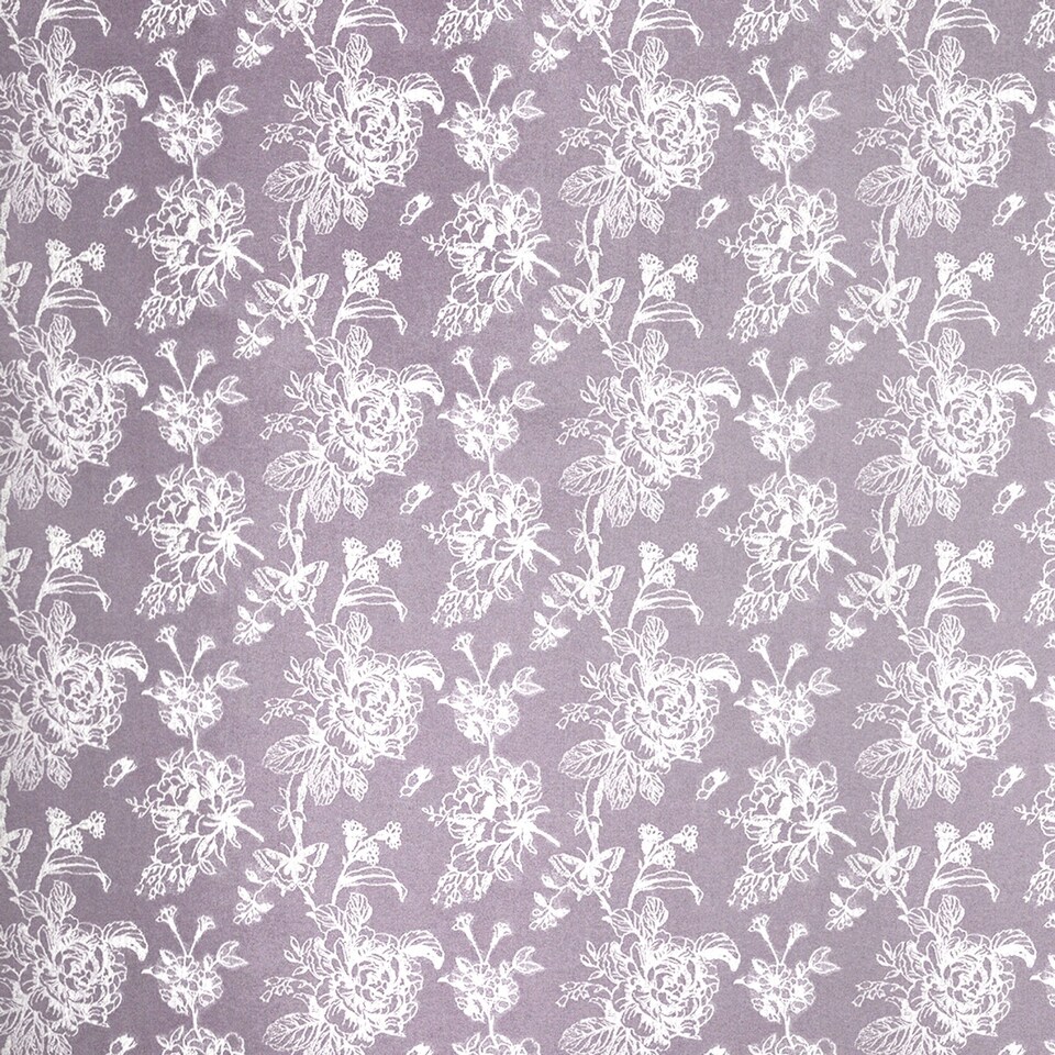 image 1 of D & D Jasmine Pencil Pleat Curtains Lavender