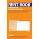 image 1 of Rent Book 16 Page Protected Or Statutory Tenancies Book (C235)