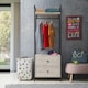 image 2 of Open Wardrobe with 2 Drawers