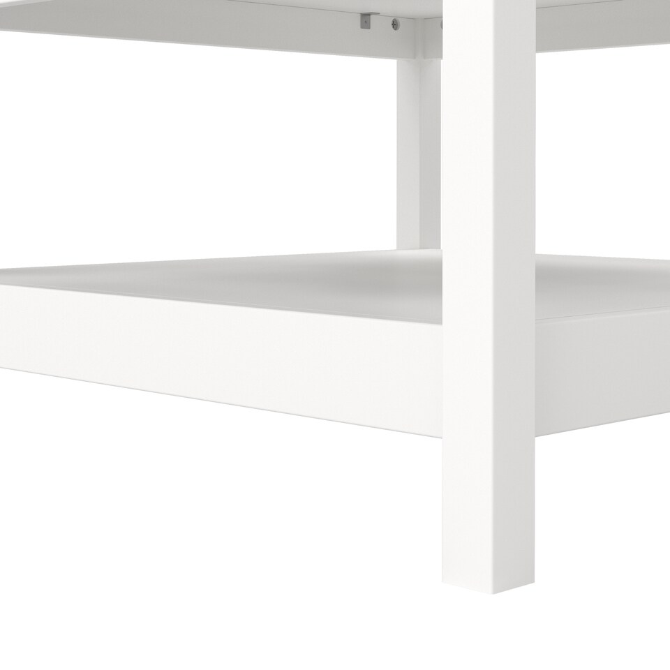 image 1 of Barcelona Coffee Table in White