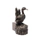 image 2 of Mallard Duck Plant Pot Feet - Set of 3 - L8.5 x W5 x H9 cm Grey