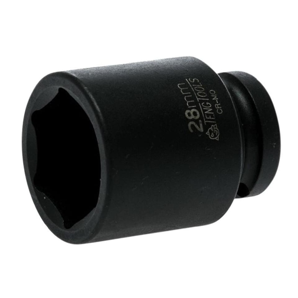 Teng Hexagon 6-point Impact Socket - Multi Colour - 28mm