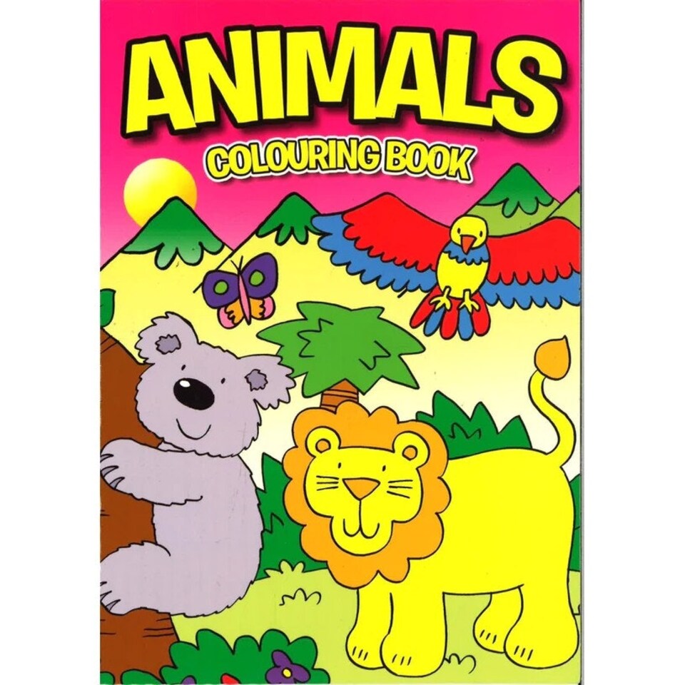 Alligator Animals A4 Colouring Book - Multicoloured - One Size