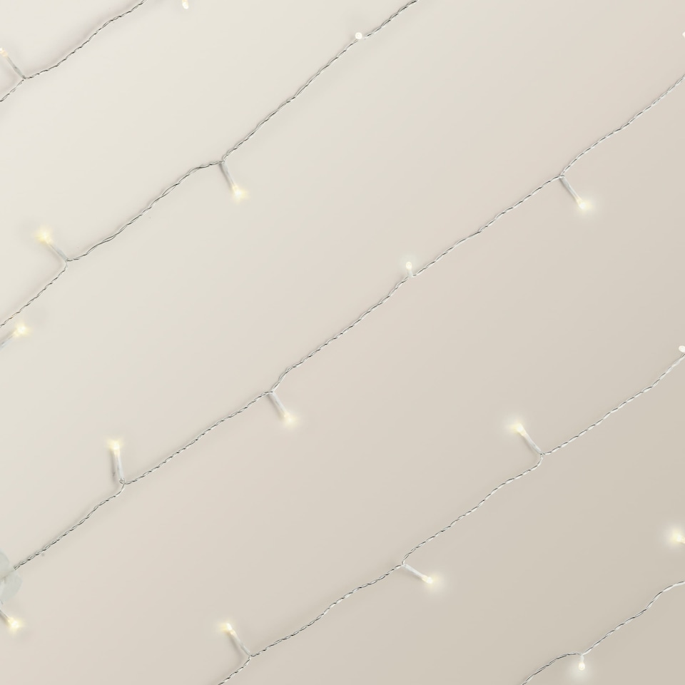 image 1 of ValueLights 3M x 3M Outdoor Christmas Curtain Fairy Lights