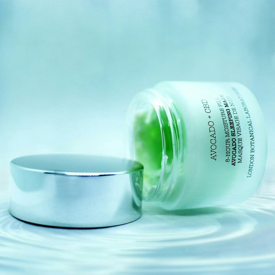 image 1 of Avocado & CBD Sleeping Mask 50ml