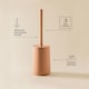 image 3 of COSMIC Toilet Brush Free-standing Polyresin Soft Touch Mandarin Saona Collection