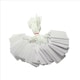 image 1 of Pack of 100 Large White Strung Tags 36 x 53mm