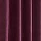 image 3 of Fusion Strata Eyelet Curtains Wine