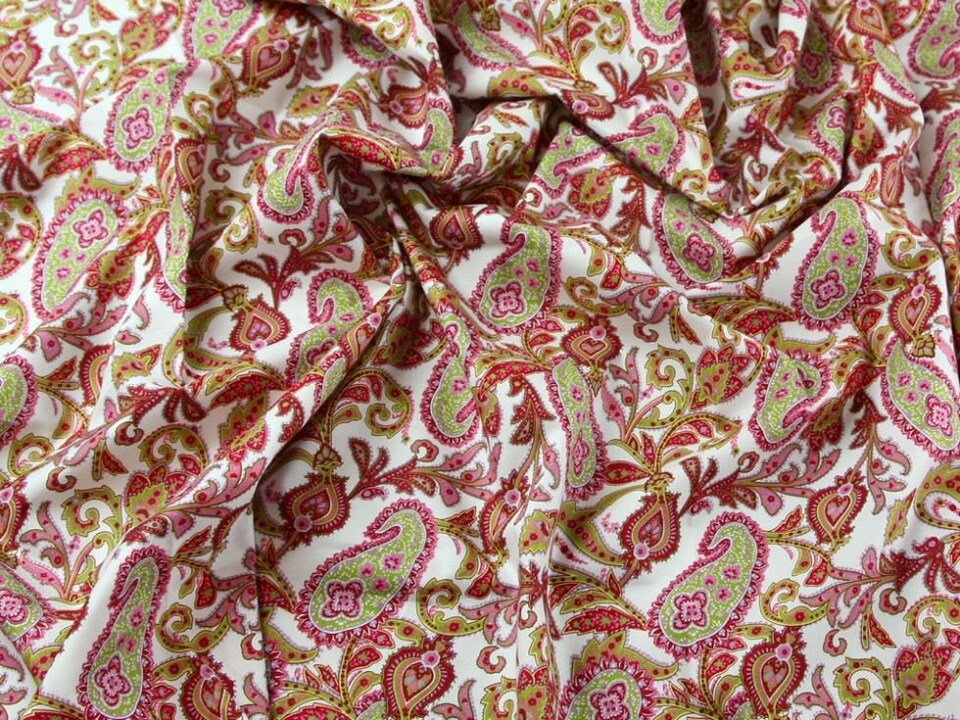Multicoloured Cotton Lawn Fabric for Dressmaking, 140cm / 55" Wide - per metre