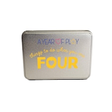 A Year of Play for a 4th birthday gift | Yellow