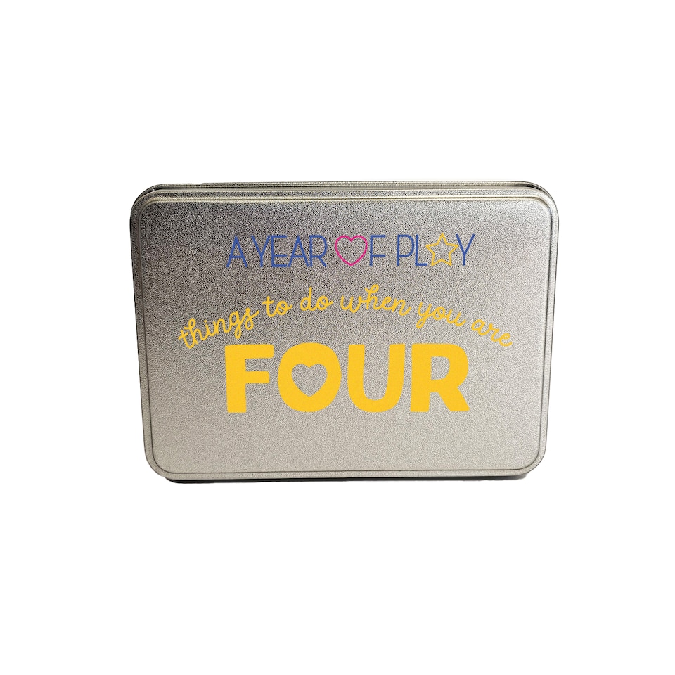 image 1 of A Year of Play for a 4th birthday gift | Yellow