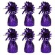 image 1 of Purple Foil Balloon Weights - Pack of 6 Purple