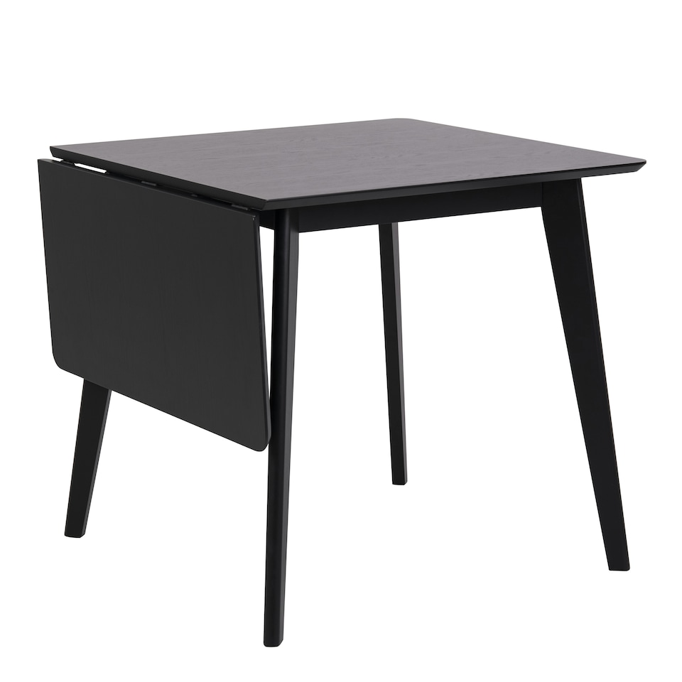 image 1 of Roxby Extending Dining Table 80-120cm in Black