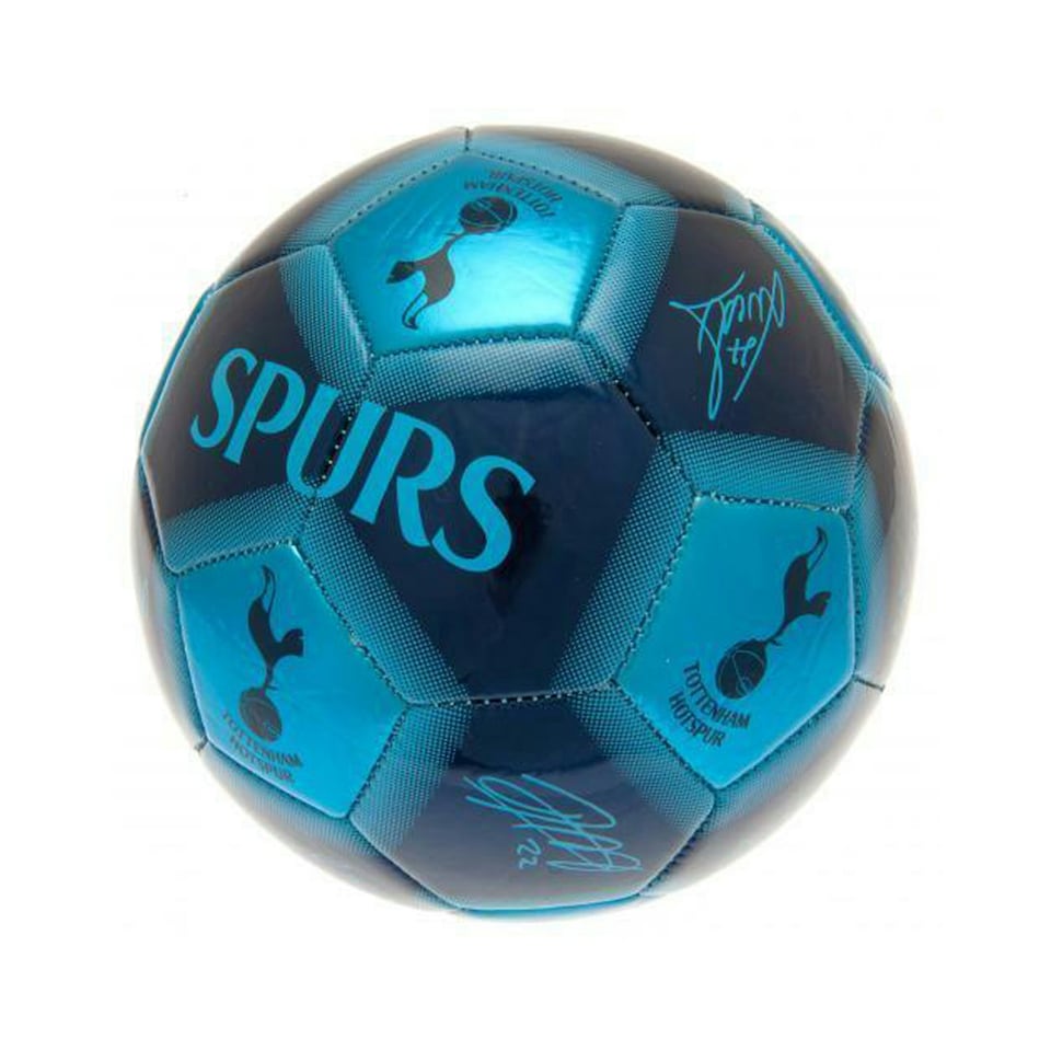 image 1 of Tottenham Hotspur FC Printed Signature Skill Ball - Blue/Black - One Size