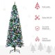 image 3 of HOMCOM 7FT Prelit Artificial Xmas Tree Holiday Décor w/ 350 Colourful LED Light