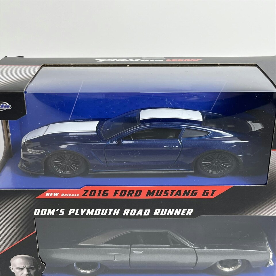 image 1 of Fast and Furious Twin Set Ford Mustang and Plymouth Road Runner 1:32 Jada 253202018 34255