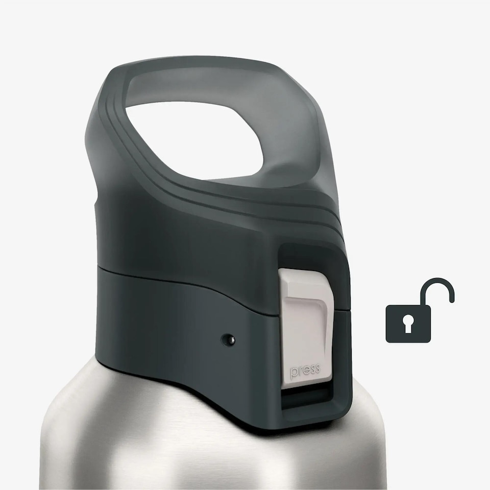 image 1 of Decathlon 900 0.8 L Insulated Stainless Steel Flask