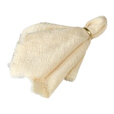 6pcs Fringe Cloth Napkin, 100% Soft Cotton Cloth Napkins - 20 Inch