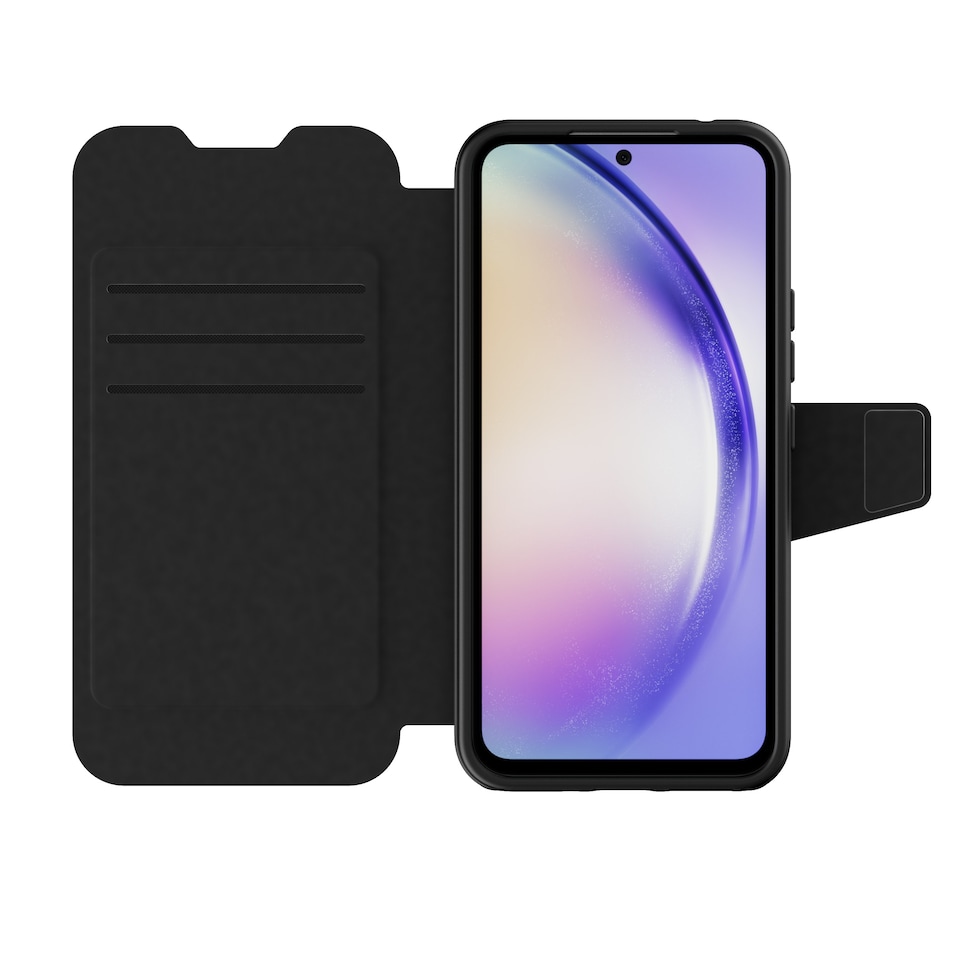 image 1 of Tech21 EvoLite Wallet Case for Samsung A54 5G Black Black