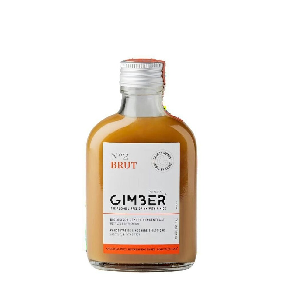 image 1 of Gimber Organic Alcohol Free Ginger Drink Brut 200ml