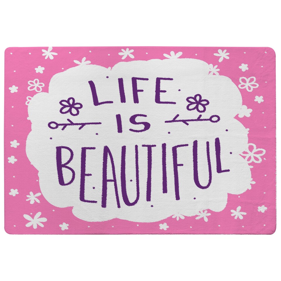 image 1 of Life Is Beautiful Designer Rug | Multi