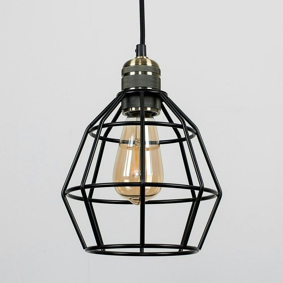 image 1 of ValueLights Casco Gold Ceiling Light Pendant