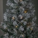 image 6 of 6ft (1.80m) Light up Prelit Snow Flocked Arbor Spruce Christmas Tree with 150 Colour Changing LEDs