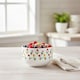 image 2 of Tulips Print Ceramic Bowl - Set of 4