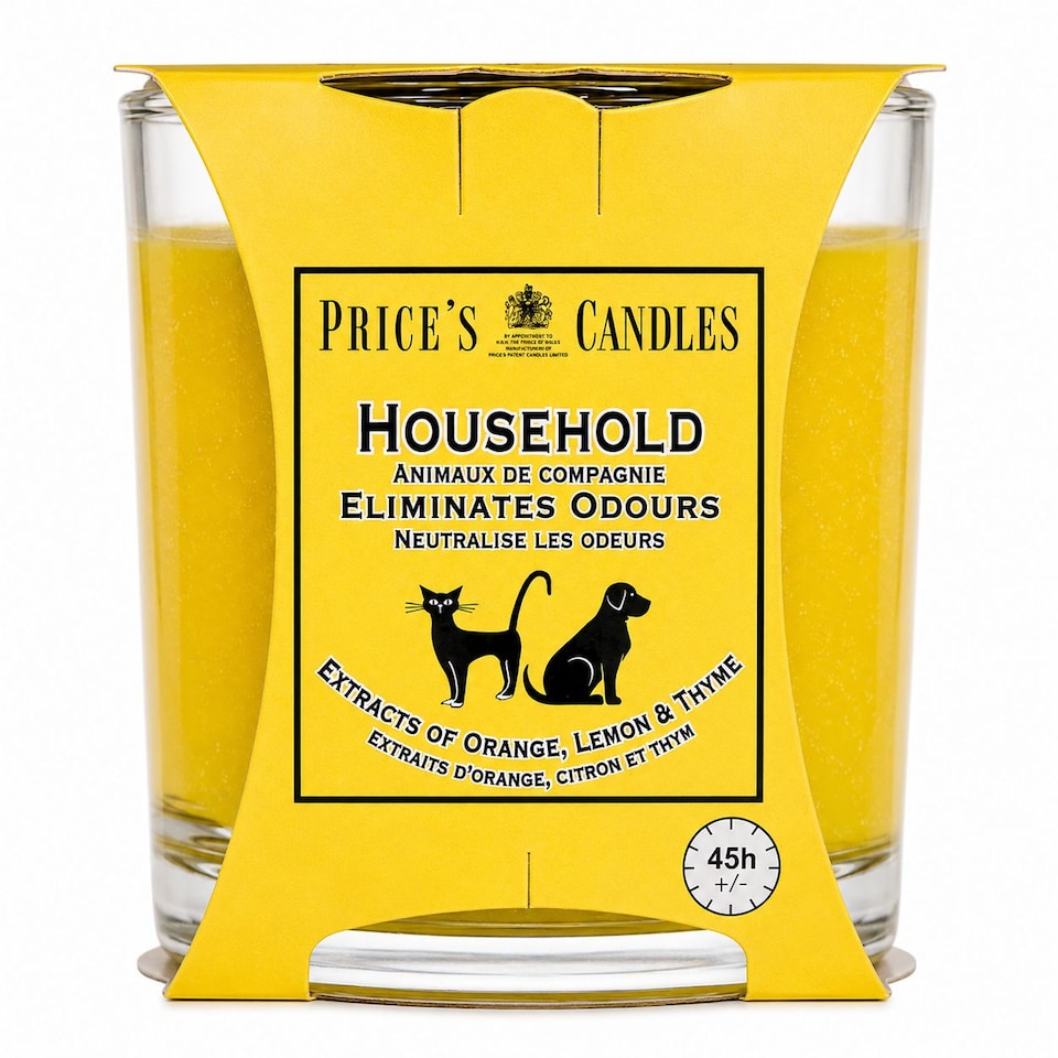 image 1 of Price's Candles Household Candle (Pack of 3)