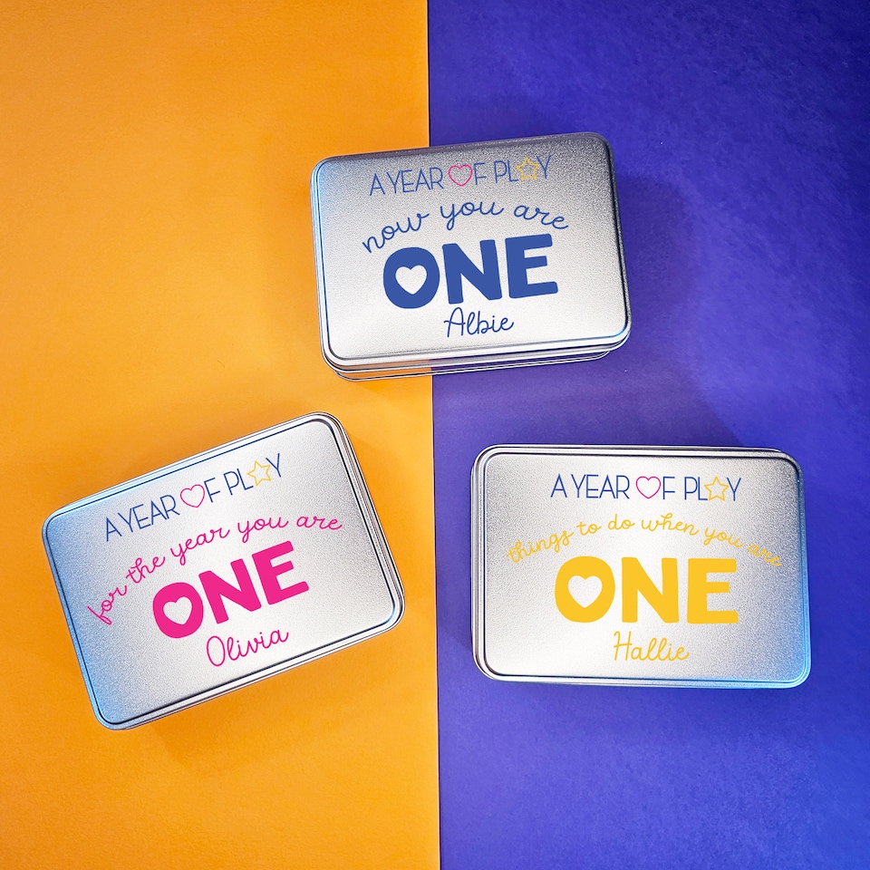 image 1 of A Year of Play for a 1st birthday - Pink | Pink