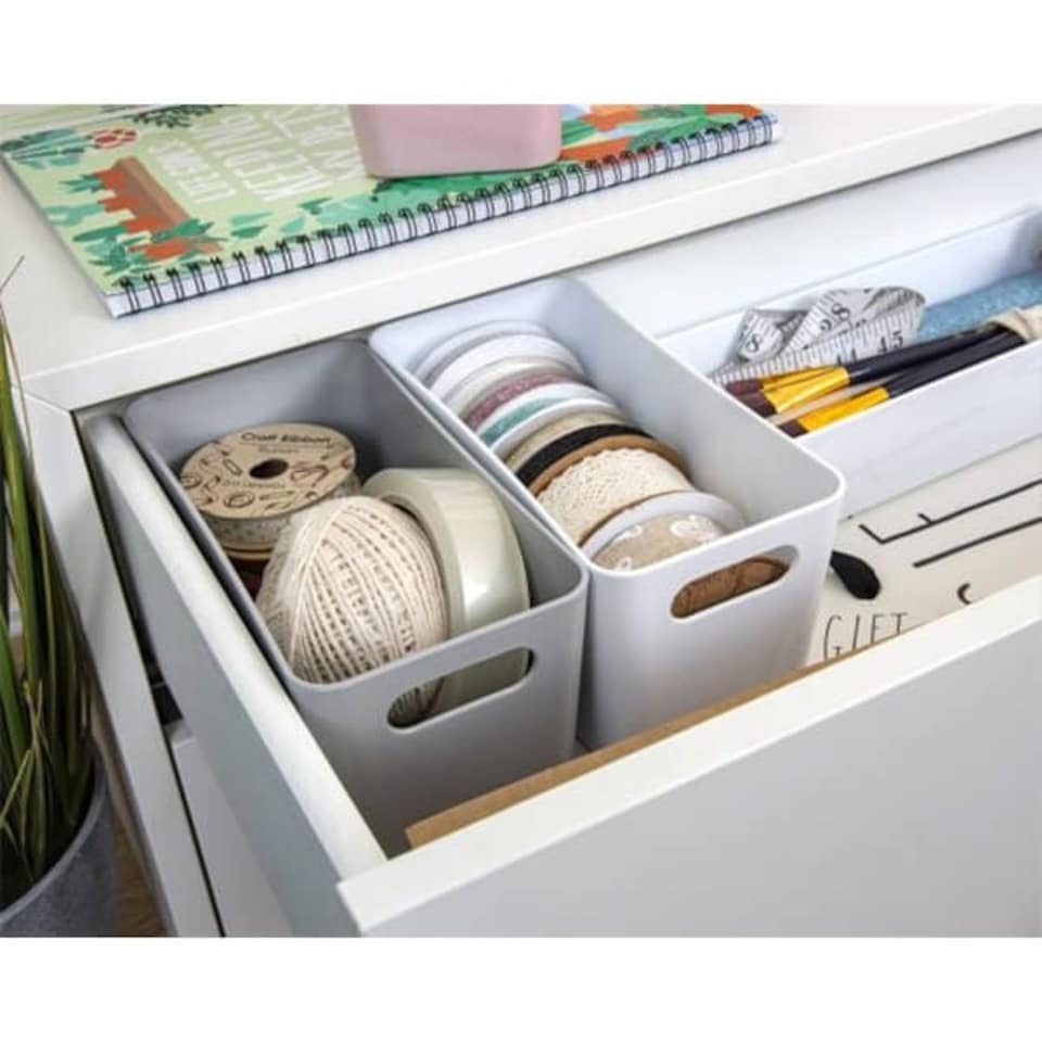 image 1 of Wham Studio Basket 6.01 Rectangular Grey