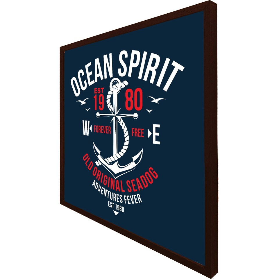image 1 of Ocean spirit (Picutre Frame) Brown | L