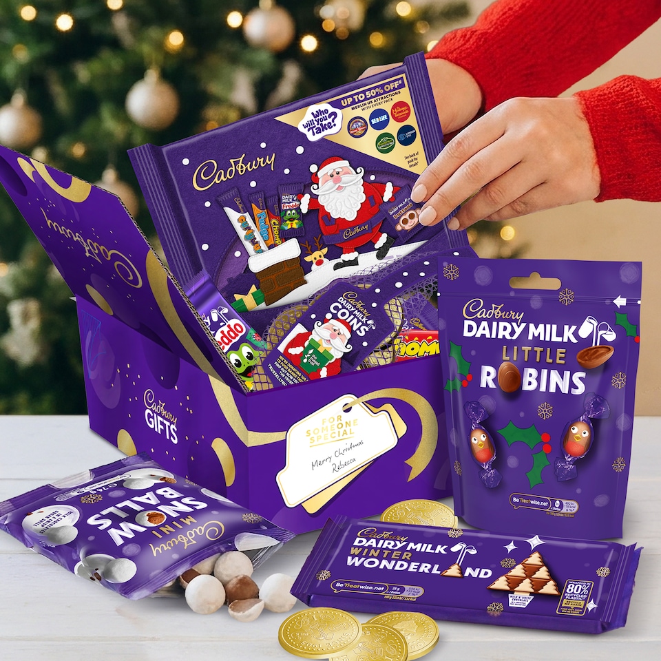 image 1 of Cadbury Christmas Chocolate Gift