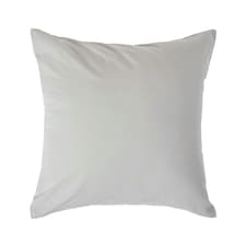 Homescapes Silver Grey European Size Egyptian Cotton Pillowcase 200 TC - 40 x 40 cm