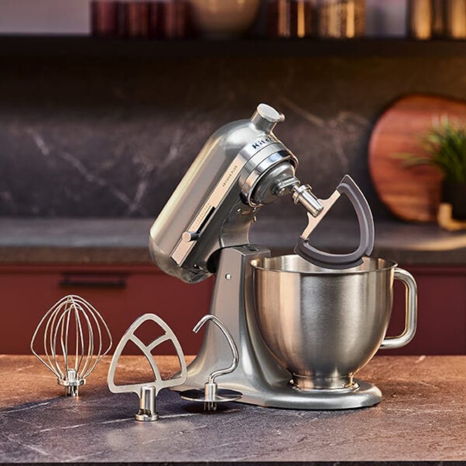 image 1 of KitchenAid Artisan Plus Medallion Silver 4.7L Tilt Head Stand Mixer