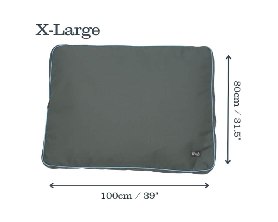 image 1 of Henry Wag Brecon Adventure Bed, Waterproof Pillow Bed, Size X-Large | Grey | Grey | XL | 1