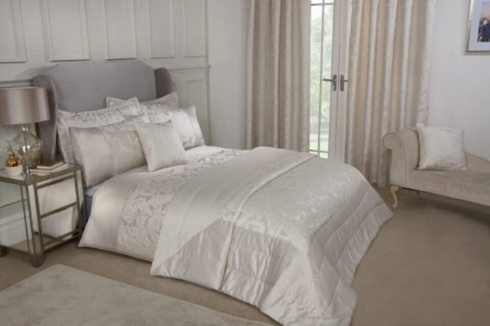 image 1 of Cavendish Bedspread Cream | Cream | Cream