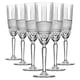image 1 of RCR Crystal Brillante Glass Champagne Flutes - 190ml - Pack of 6